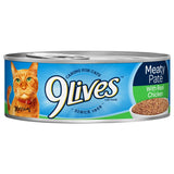 9 Lives Chicken Dinner 4/5.5oz