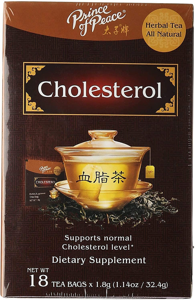 Prince of Peace Herbal Tea-Cholesterol,18 tea bags, 1.14 oz/32.4 g