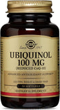 Solgar, Ubiquinol 100 Mg (Reduced Coq-10), 50 Softgels