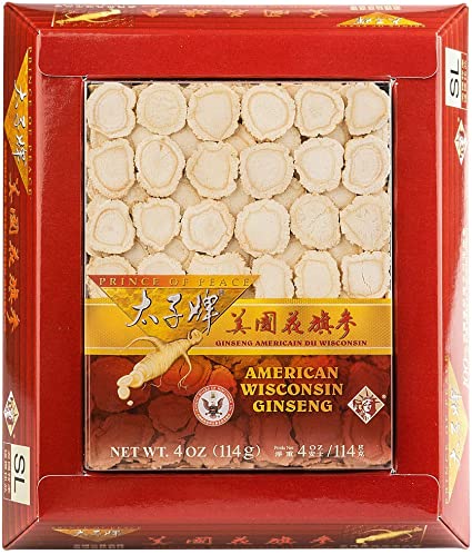 Prince of Peace American Wisconsin Ginseng, 4 oz/114 g