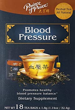 Prince of Peace Herbal Tea-Cholesterol,18 tea bags, 1.14 oz/32.4 g