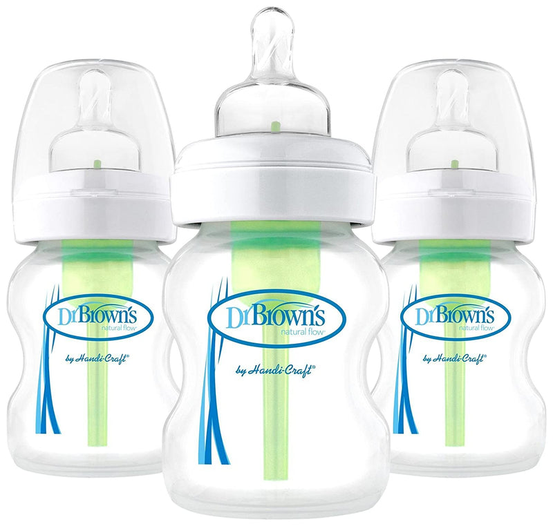 Dr. Brown's Options+ Anti-colic Bottle, 5 oz/150 ml, 3-Pack