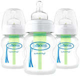 Dr. Brown's Options+ Anti-colic Bottle, 5 oz/150 ml, 3-Pack