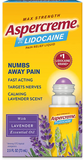 Aspercreme Essential Oils Lidocaine Pain Relief With Lavender 2.5 oz.