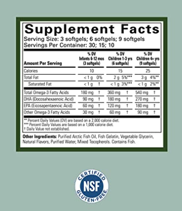 Child Life Pure DHA Dietary Supplement, 90 Soft Gel Capsules