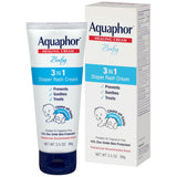 Aquaphor Baby Diaper Rash Cream 3.50 oz (1 Pack)