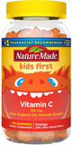 Nature Made Kids First Vitamin C Gummies, 110 Count, 125mg