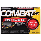 Combat Max 12 Months Roach Killing Bait 18 ea (1 Pack)