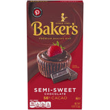 Bakers Semi Sweet Chocolate 4oz