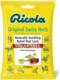 Ricola, Original Swiss Herb Cough Suppressant - Throat Drops, Sugar Free, 19 Drops