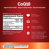 Megared CoQ10 Advanced 200mg Capsules, (90 Count in a Box), Supports Heart Health & Cellular Energy Production