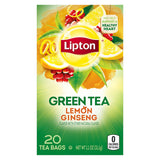 Lipton Green Tea Lemon Ginseng 20s