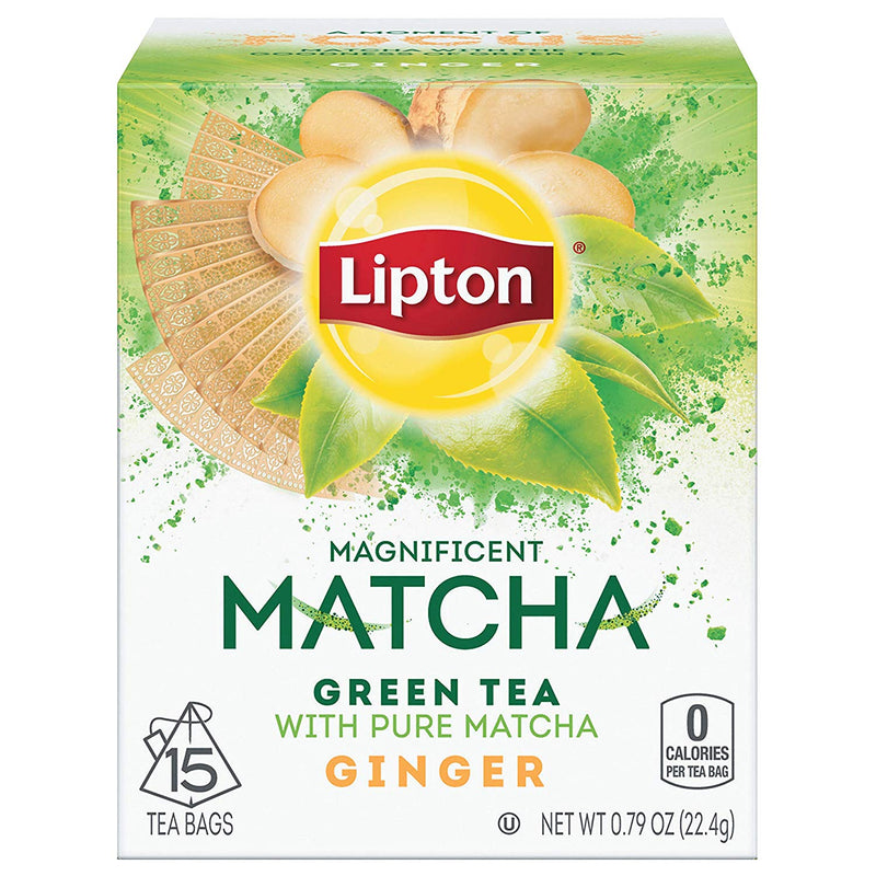 Lipton Matcha/Green Tea/ginger 15s