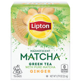 Lipton Matcha/Green Tea/ginger 15s