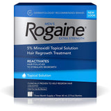 Men's Rogaine Hair Regrowth Treatment, Extra Strength (3 Month Supply, Three 60 ml Bottles)