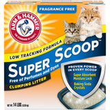 Arm & Hammer Super Scoop Clump Litter Unscented 14lb