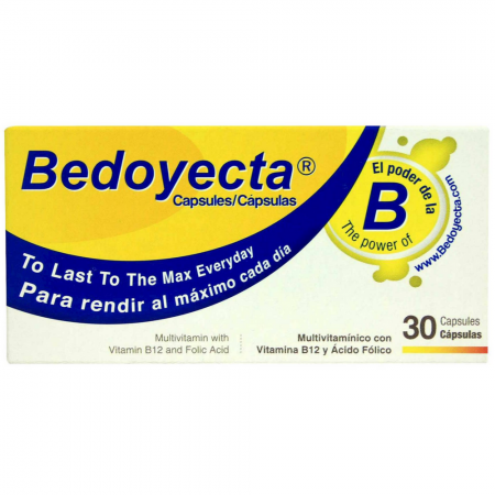 Bedoyecta Multivitamin Capsules 30 ea (1 Pack)