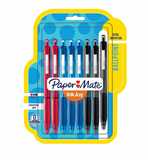 Paper Mate InkJoy 300 RT Retractable Medium Ballpoint Pens, Assorted Colors 8 ea (1 Pack)