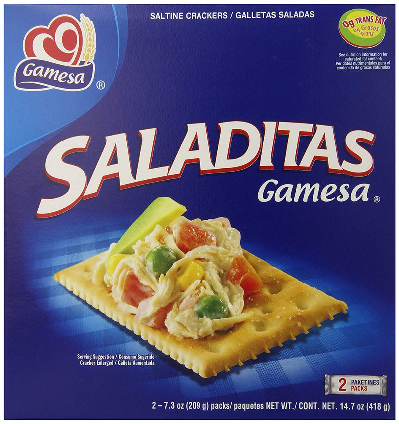 Gamesa Saladitas Crackrs 14.6oz