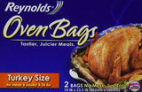 Reynolds Ovn Cook Bag Turkey Size 2