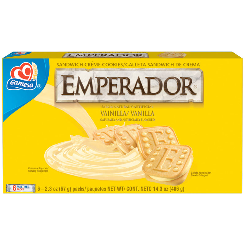 Gamesa Emperador Vanilla 14.3oz