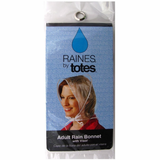 Totes Raines Adult Size Rain Bonnet with Visor 1 ea (1 Pack)