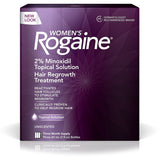 Women's Rogaine 2% Minoxidil Topical Solution for Hair Thinning and Loss, Topical Treatment for Women's Hair Regrowth, 3-Month Supply