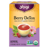 Yogi Herbal Tea Bags, Berry DeTox 16 ea (1 Pack)