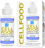 Cellfood Liquid Concentrate, 1 oz. - Original Oxygenating Immune Support Formula - Seaweed Sourced Minerals, Enzymes, Amino Acids, Electrolytes - Gluten Free, Non-GMO, Certified Kosher