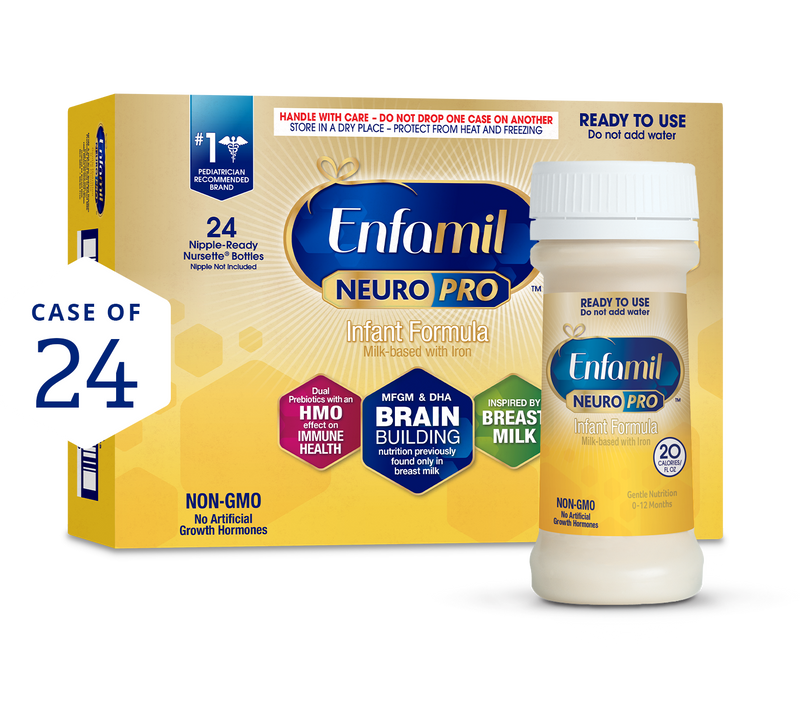 Enfamil NeuroPro Infant Formula Ready to Use Bottles - 24ct/2 fl oz Each