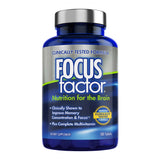 Focus Factor Brain Supplement Multivitamin Improve Memory and Clarity Boost Concentration Neuro Energy Learning Reasoning for Men and Women 180 Tablets