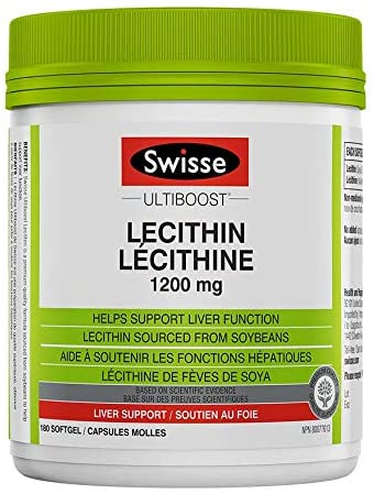 Lecithin by Swisse 1200 mg (180 Softgels)