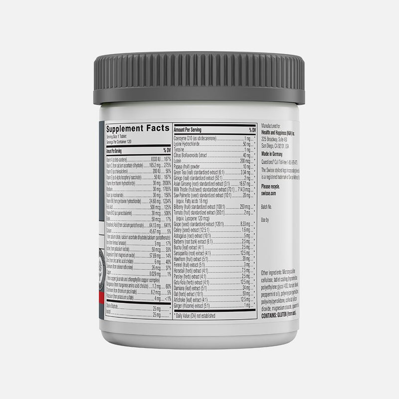 Men's Ultivite by Swisse (120 Tablets once daily)