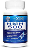 NMN Stabilized Form 500mg Serving Nicotinamide Mononucleotide Direct NAD Supplement(2X 250mg Capsules 60ct).