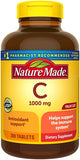 Nature Made Vitamin C 1000 mg Tablets, 300 Count Value Size to Help Support the Immune System