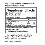 Nature’s Bounty CoQ-10 Dietary Supplement, Supports Cardiovascular and Heart Health, 200mg 80 Rapid Release Softgels