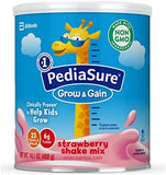 PediaSure Grow & Gain Non-GMO Shake Mix Strawberry Powder - 14.1oz