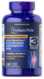 Puritan's Pride Double Strength Glucosamine, Chondroitin and Msm Joint Soother (240 Count)