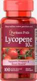 Puritan's Pride Lycopene 10mg (100 Softgels)