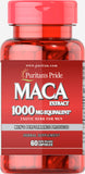 Puritan's Pride Maca 1000 Mg Exotic Herb for Men (60 Capsules)