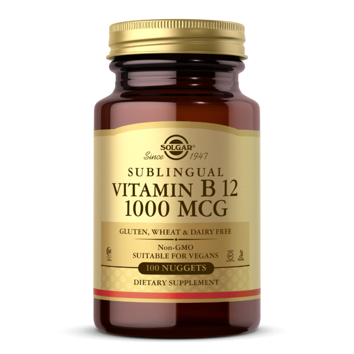 SOLGAR VITAMIN B12 1000 MCG 100 NUGGETS