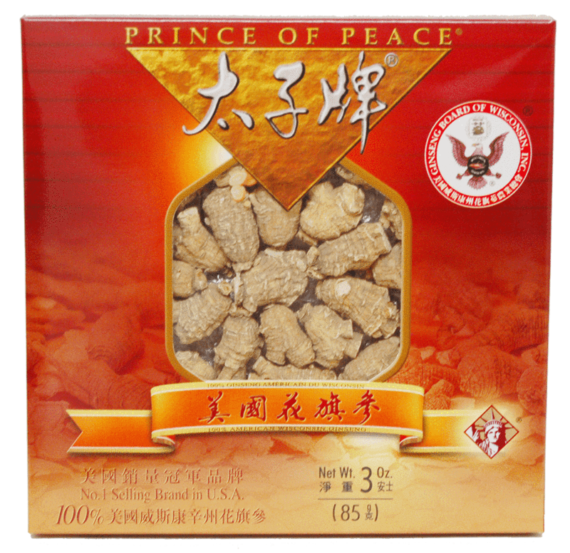 Prince of Peace American Wisconsin Ginseng, 3 oz/85 g
