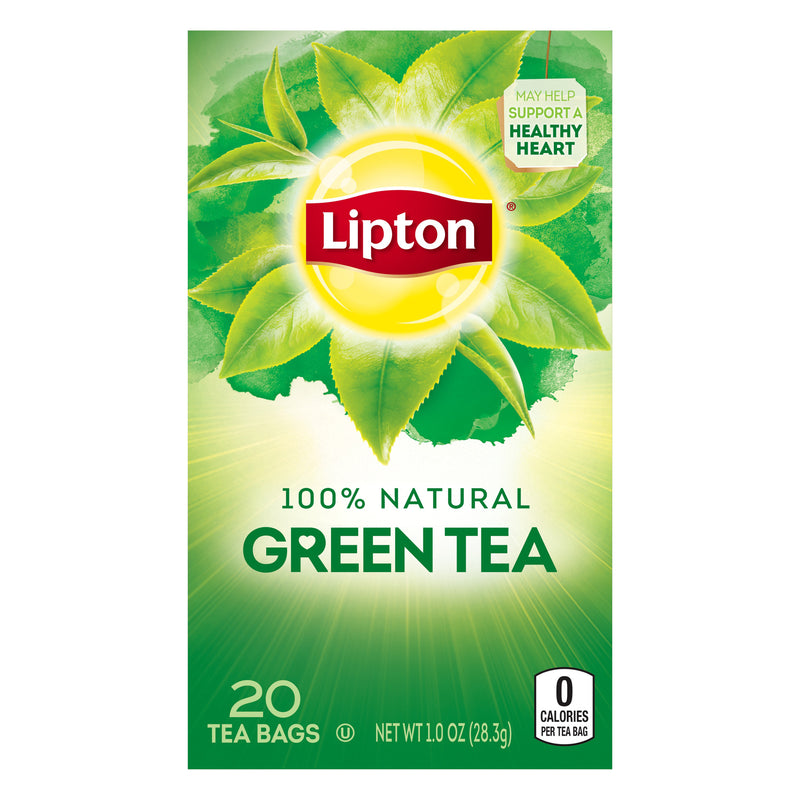 Lipton 100% Green Tea Bags 20s