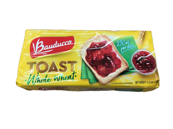 Bauducco Toast whole Wheat 5.01oz