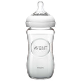 Philips AVENT Natural Glass Baby Bottle  (8 oz, 240 ml)