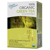 PRINCE OF PEACE 100% Organic GREEN TEA, 100 Tea Bags, 6.35 oz/180 g