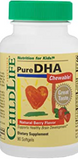 Child Life Pure DHA Dietary Supplement, 90 Soft Gel Capsules