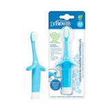 Dr. Brown's infant-to-toddler toothbrush, 0-3 years, Blue