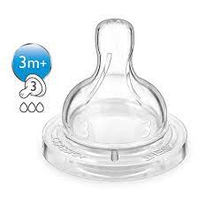 Philips AVENT 2 pack medium flow Anti-colic nipple (3m+)