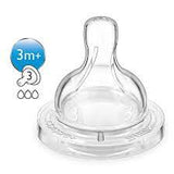 Philips AVENT 2 pack medium flow Anti-colic nipple (3m+)